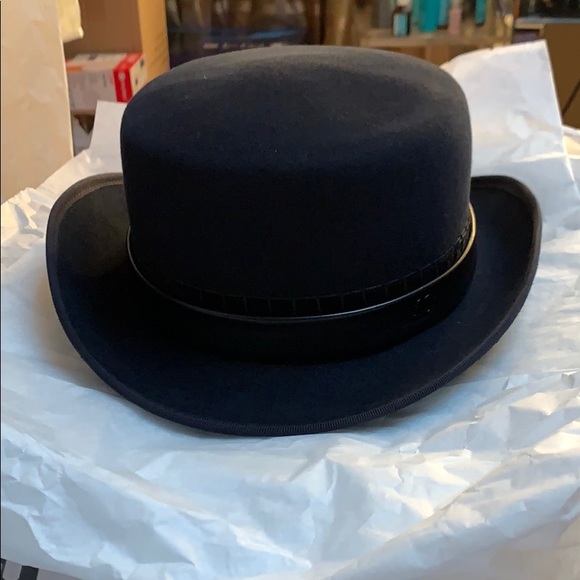 Chanel Parisdallas Fur Felt Hat Navy 